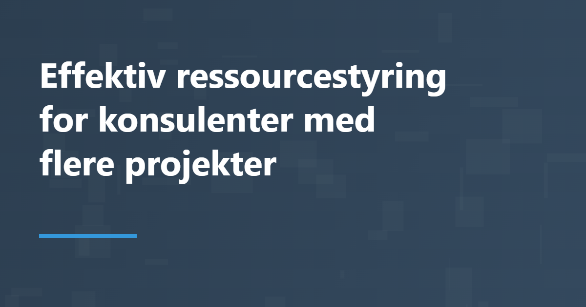 Illustration af konsulent der jonglerer flere projekter samtidig